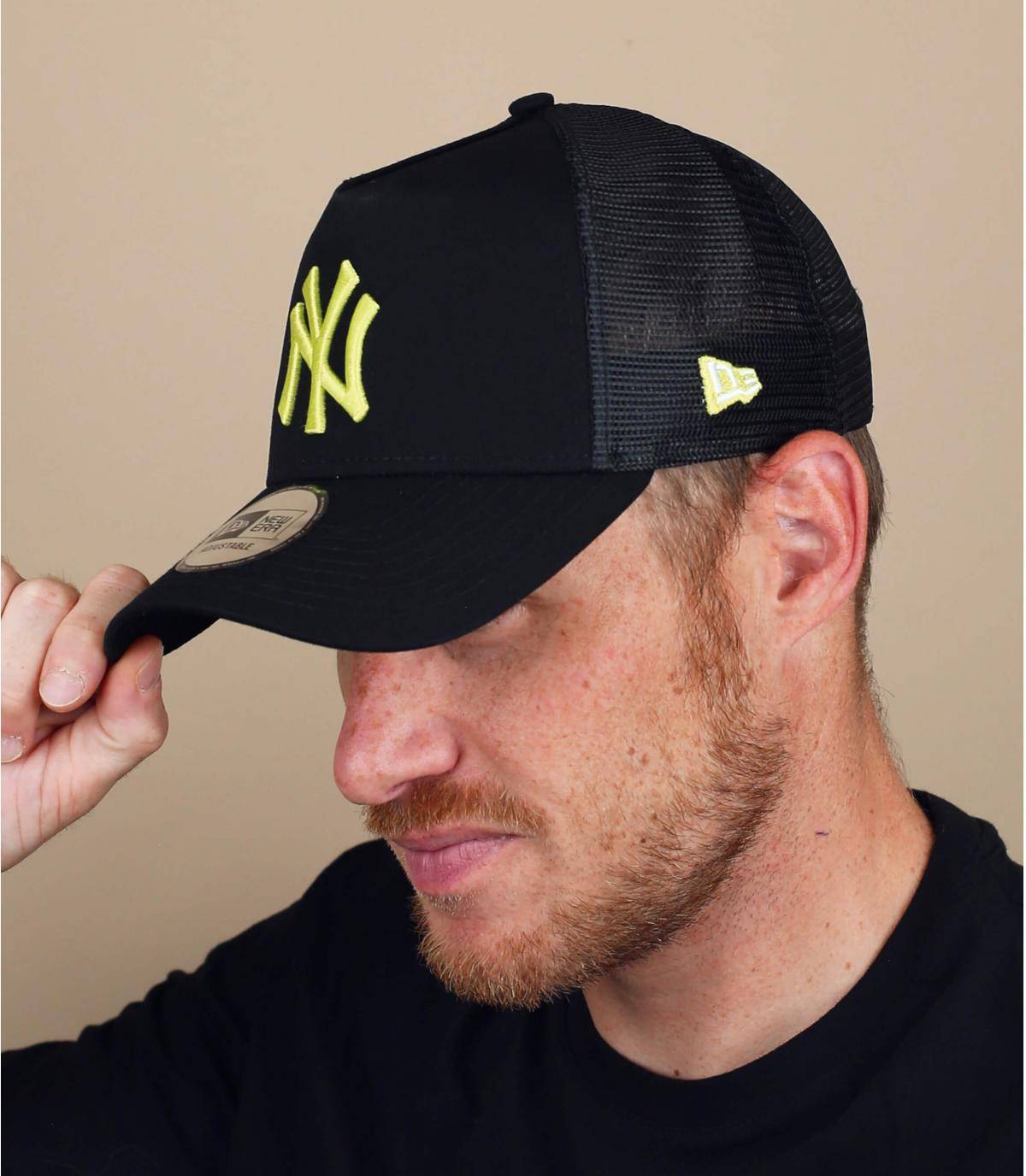 Black and yellow new era hat clearance