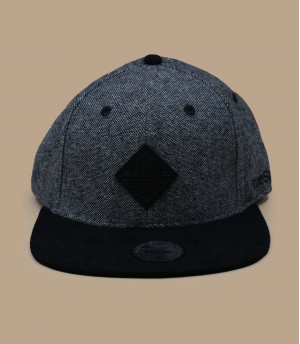 Snapback Rubber Taper grey...