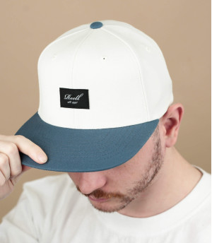 Pitchout Cap off white blue