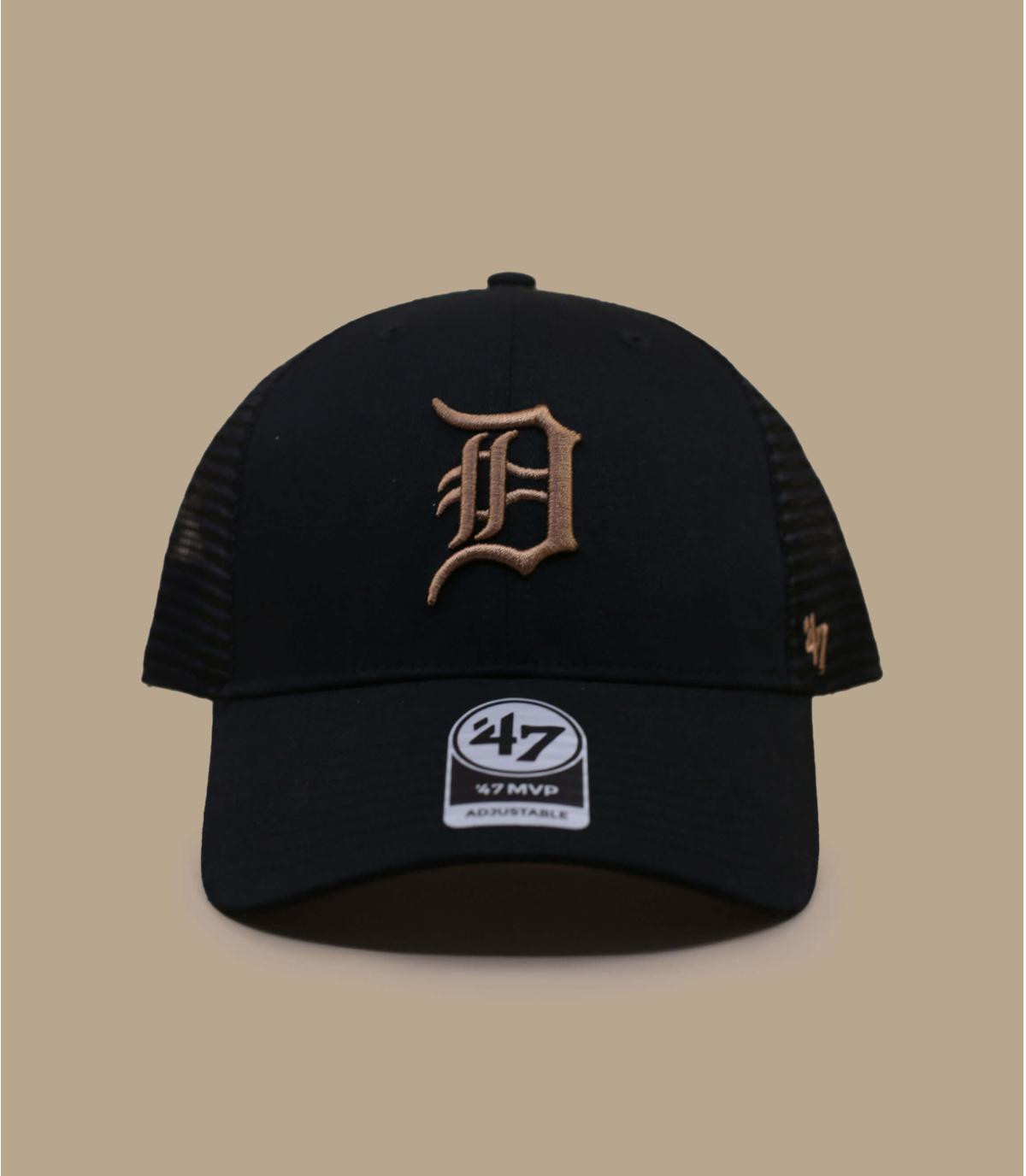 Black detroit tigers hat outlet