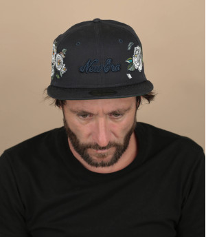 Flower Icon 59Fifty Cap navy